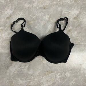 Black Full Coverage Underwire Bra